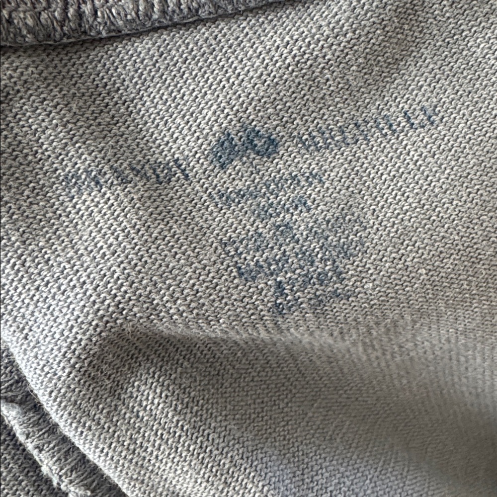 Brandy Melville Yoga Flare Pants Womens Medium Blue Gray Drawstring - Picture 8 of 8